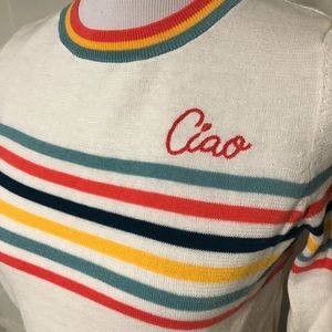 Time and Tru Ciao Stripe Sweater